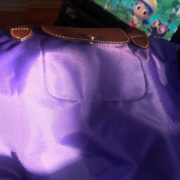 Longchamp tote small purple - Picture 8 of 10